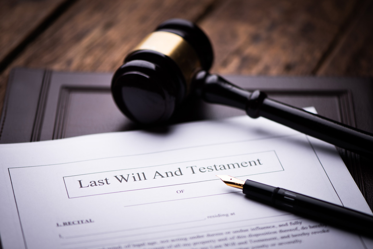 Last will and testament with an executor bond