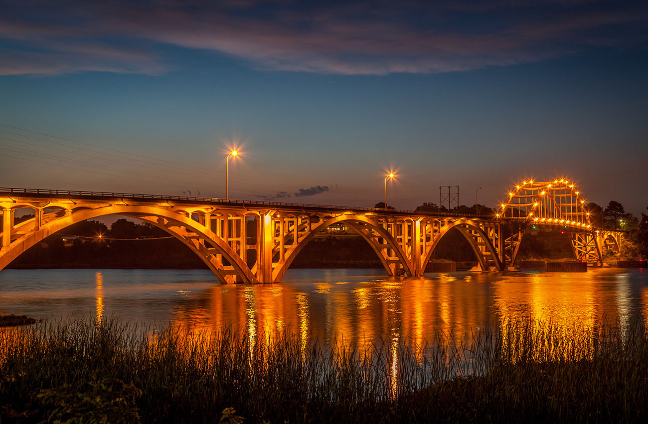 Bridge over Arkansas River