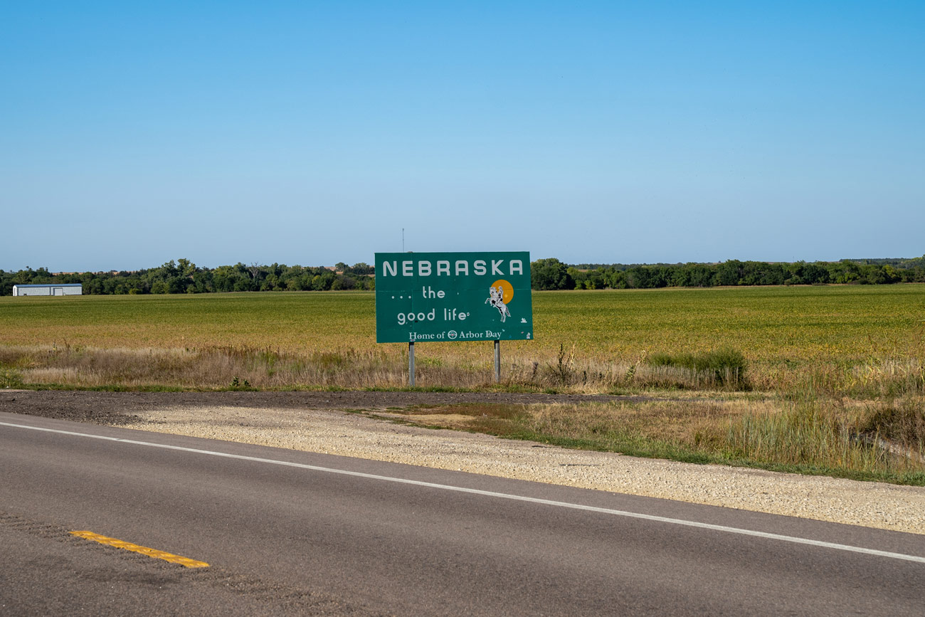 Road through Nebraska