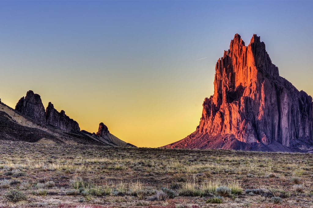 Dramatic landscape in New Mexico