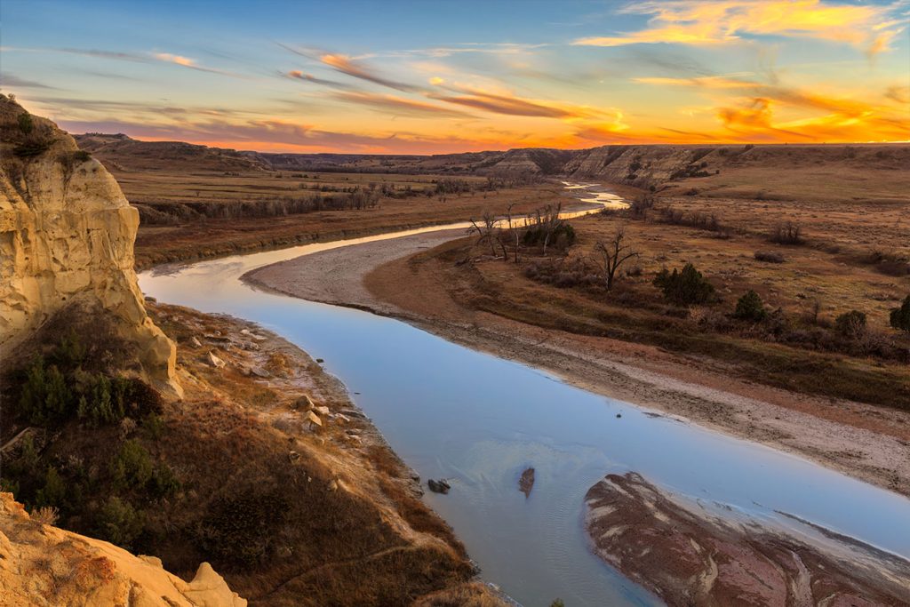 Roosevelt National Park in North Dakota