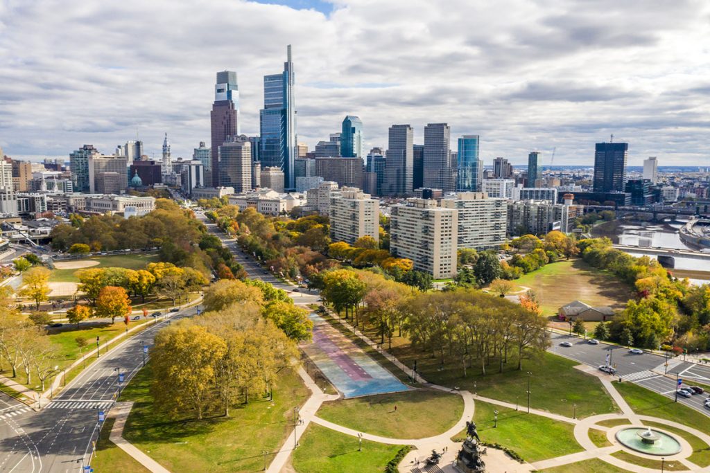 Philadelphia Pennsylvania skyline