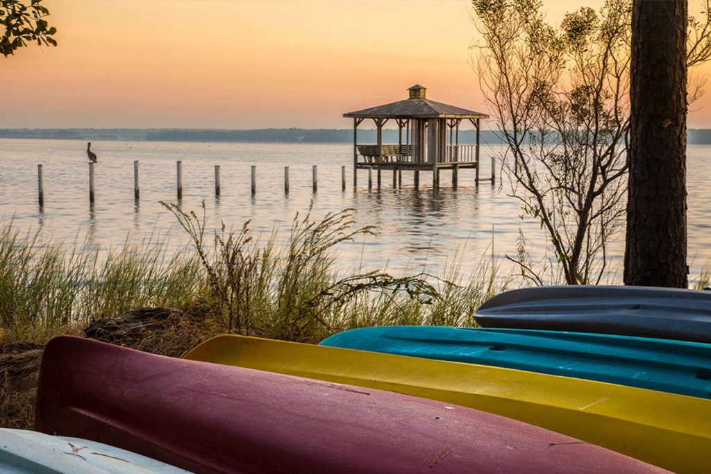 Alabama landscape and lake