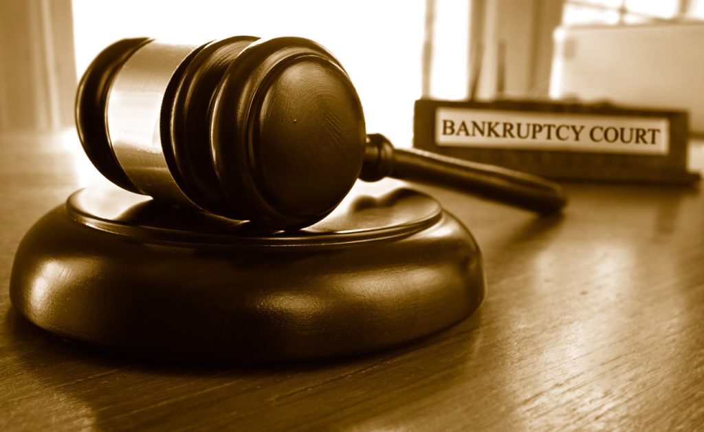 Court proceeding for banktrupcty