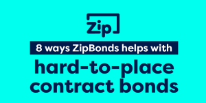 Graphic 8 ways ZipBonds solves hard to place contract bonds