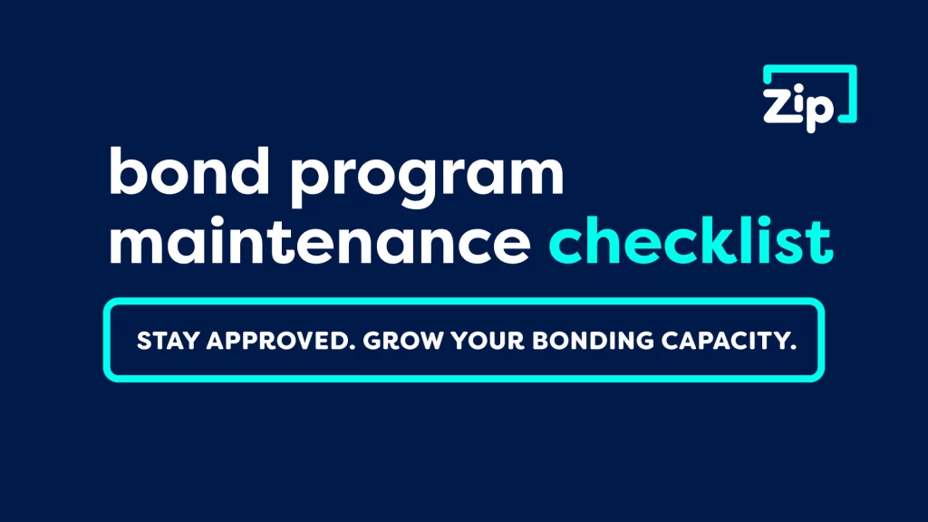 Bond Program Maintenance Checklist Infographic