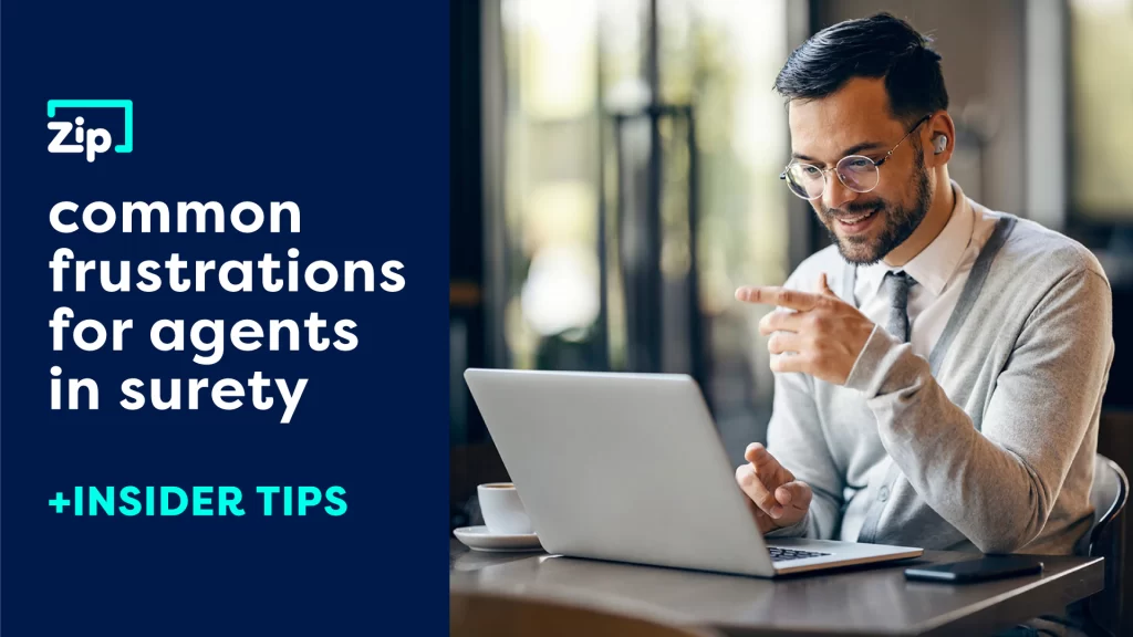 Surety expert addressing common frustrations for insurance agents selling surety