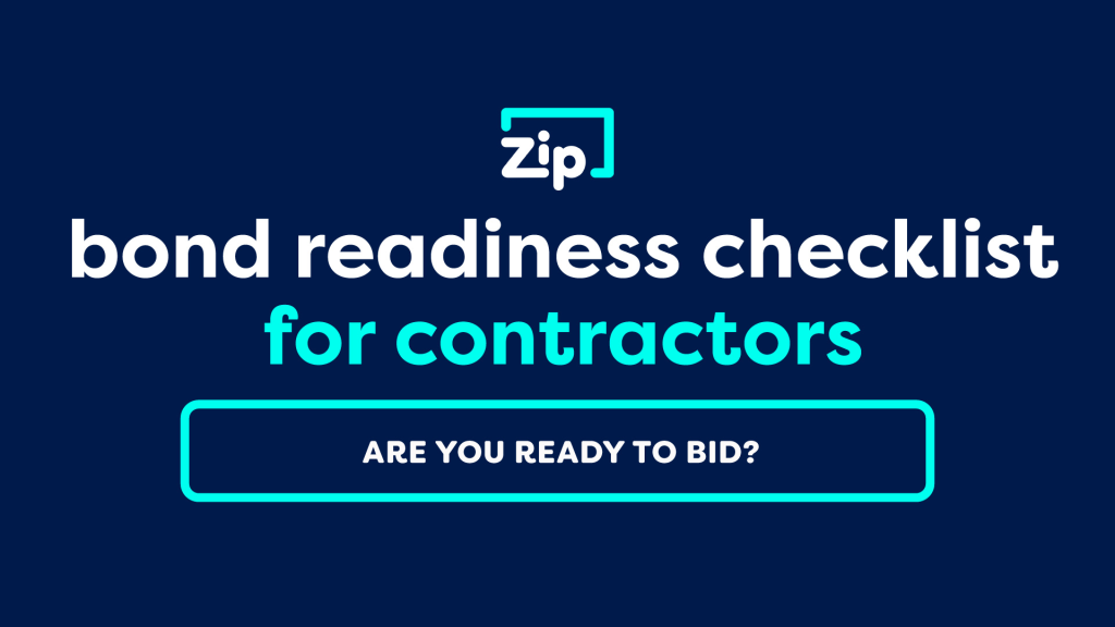 Bond Readiness Checklist - Steps to Getting Ready to Bid