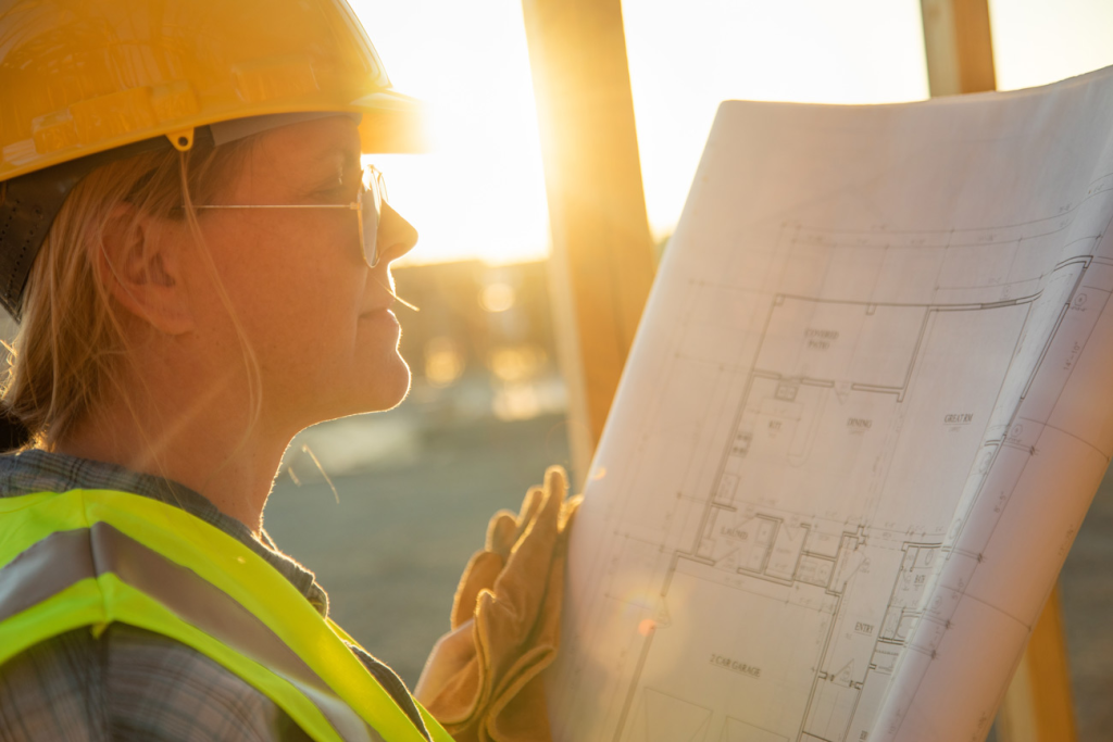 Contractor with subcontractor on the project